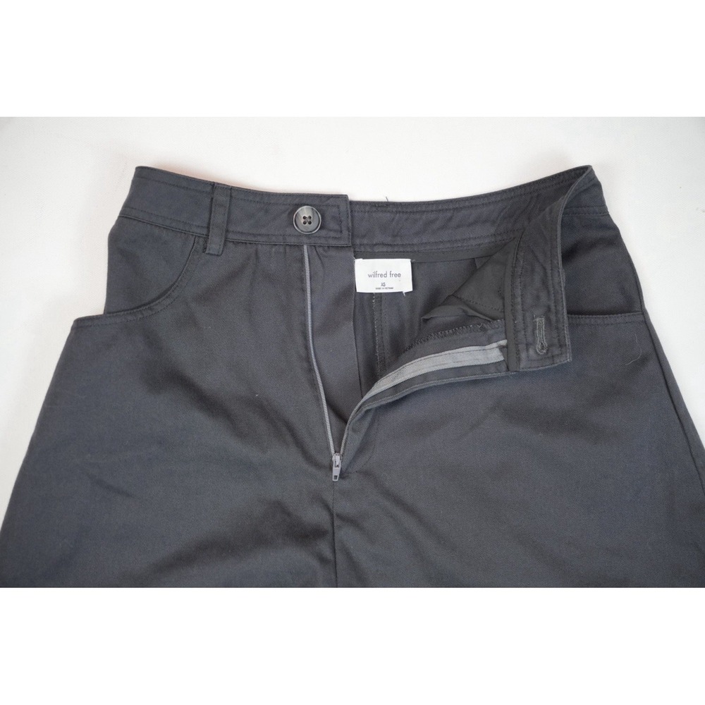 Wilfred Free Aritzia High Rise Navy Shorts XS Minimalist Quiet Luxury Casual - Picture 4 of 7